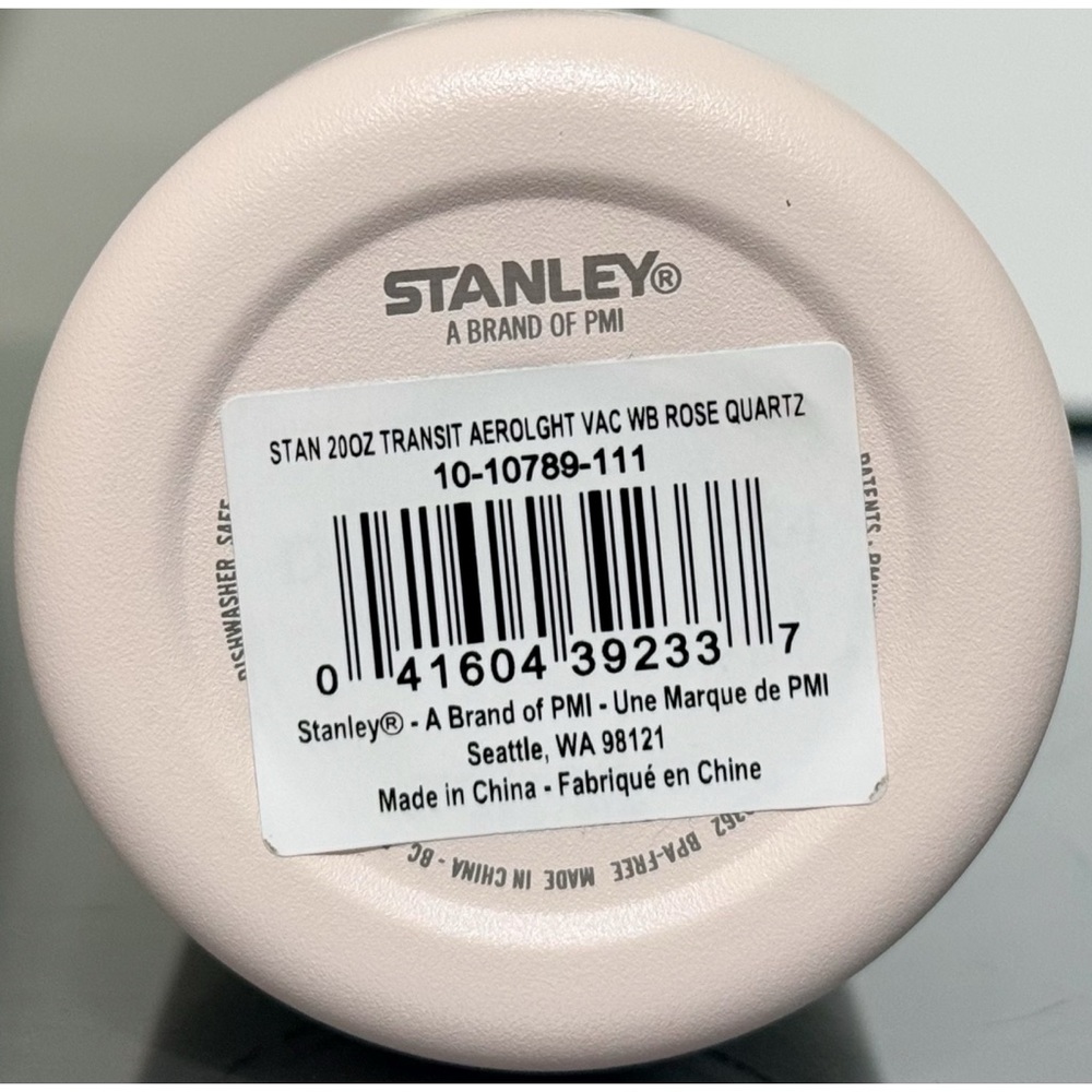 STANLEY AeroLight 20oz Transit Bottle, ROSE QUARTZ - Picture 4 of 4